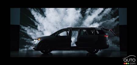 La Kia Carnival 2022, lors de son dévoilement
